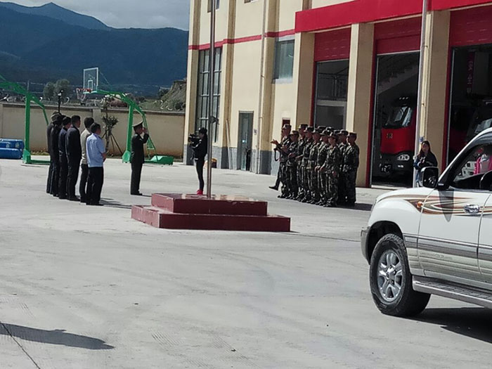 4輛UTV450消防摩托車抵達(dá)甘孜州正式服役 4輛UTV450消防摩托車抵達(dá)甘孜州正式服役