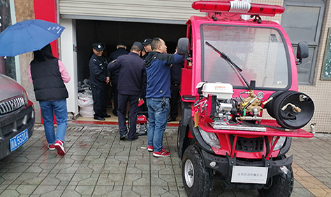 四輪消防摩托車入駐成都學(xué)府社區(qū)微型消防站 四輪消防摩托車入駐成都學(xué)府社區(qū)微型消防站