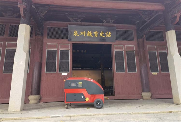 電動高壓細水霧走進泉州府文廟！