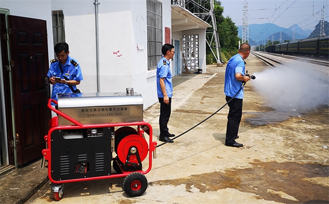 推車(chē)式高壓細(xì)水霧滅火裝置工作原理 推車(chē)式高壓細(xì)水霧滅火裝置工作原理