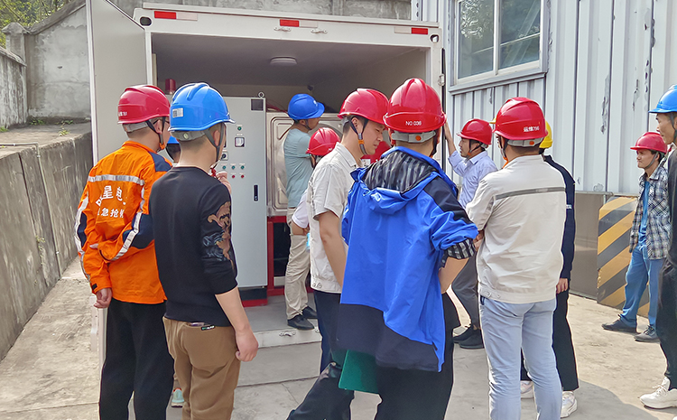 35kV桂花變電站迎來“新伙伴”——高壓細(xì)水霧滅火系統(tǒng)